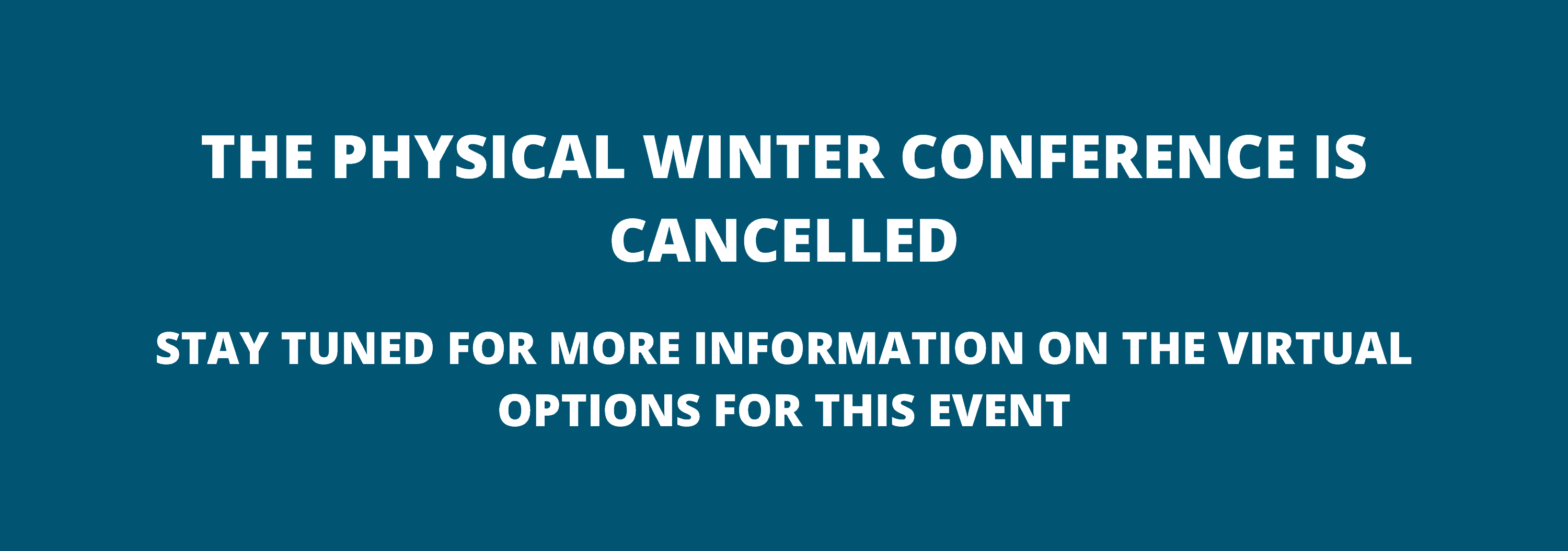 Winter Conference Minneapolis